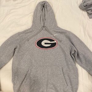 UGA Nike sweatshirt. Grey. Large.